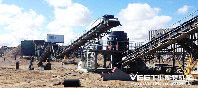 50-100tph Granite Crushing Production Line In Russia